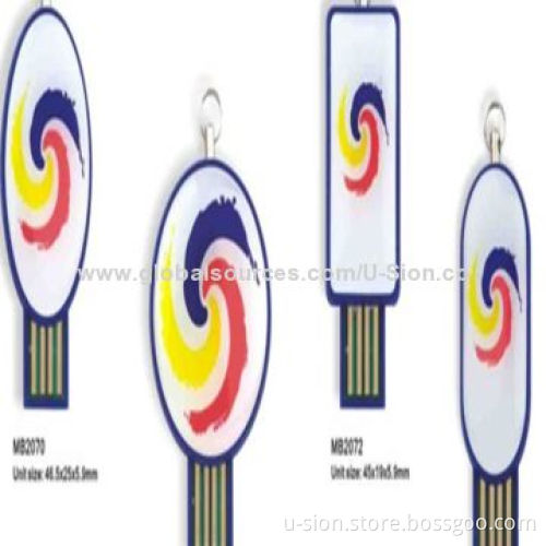 Cheapest Mini Swivel USB Flash Sticks with 2GB Capacity, Plug-and-play Function
